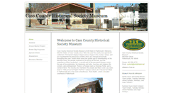 Desktop Screenshot of casscountynemuseum.org